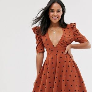 ASOS front cut out dress